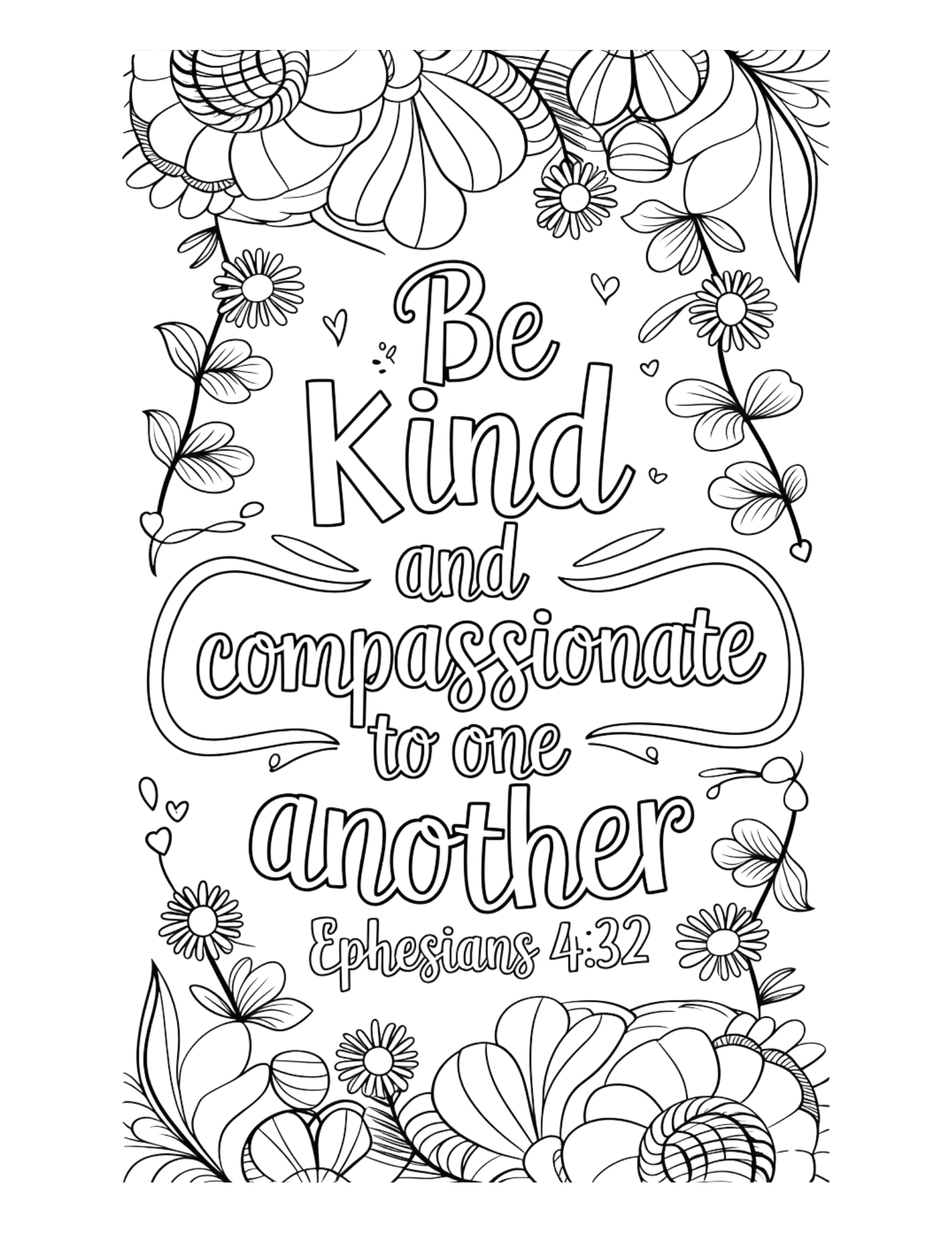 Bible Verse Coloring Page