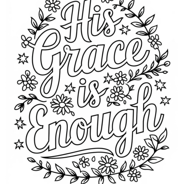 Bible Verse Coloring Page