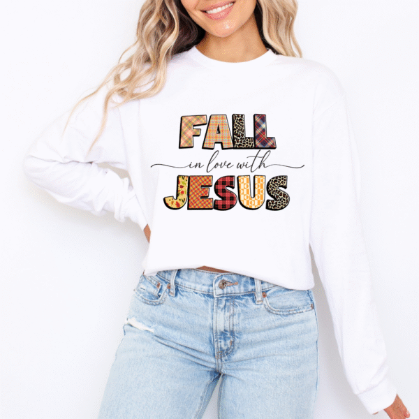 Fall In Love With Jesus Long Sleeve