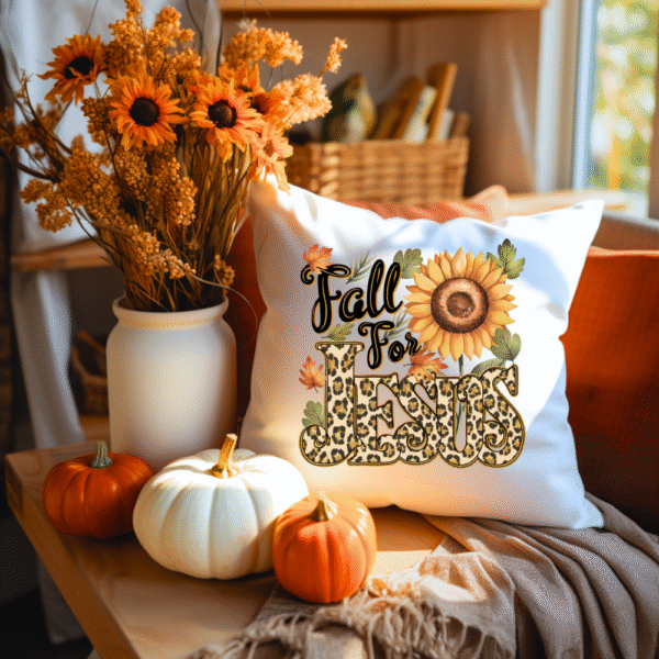 Fall For Jesus Pillow