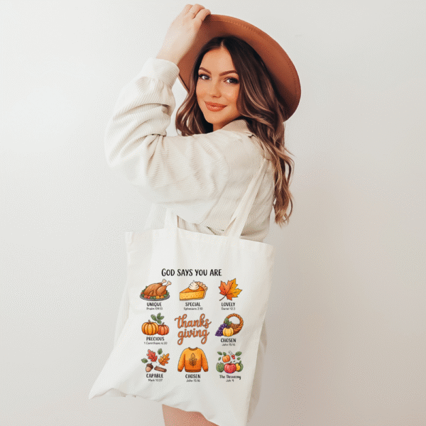 God Says You Are Tote Bag